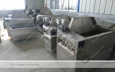 Automatic-Discharging-Peanut-Frying-Machine