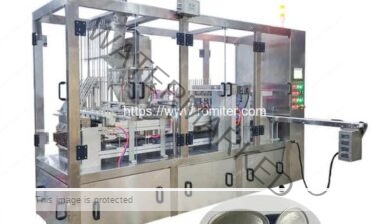 Linear-Type-Coffee-Capsules-Filling-Sealing-Machine-with-Vacuum-Power-Loader